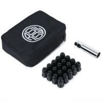 M14X1.50 SIEGE SPHERIQUE CANNELE NOIR